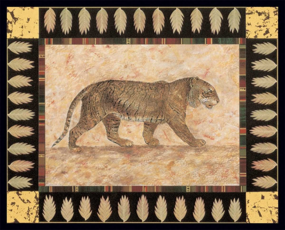 Wall Art Painting id:4656, Name: Tiger, Artist: Gladding, Pamela