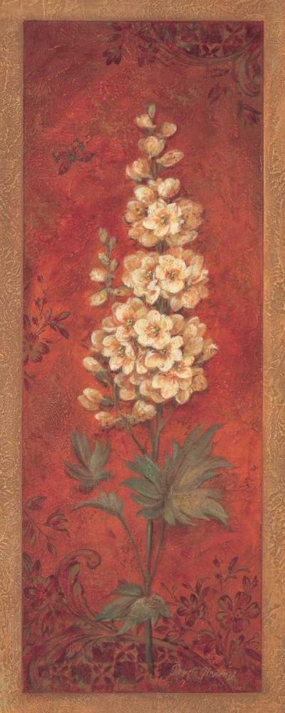 Wall Art Painting id:4683, Name: Delphinium, Artist: Gladding, Pamela