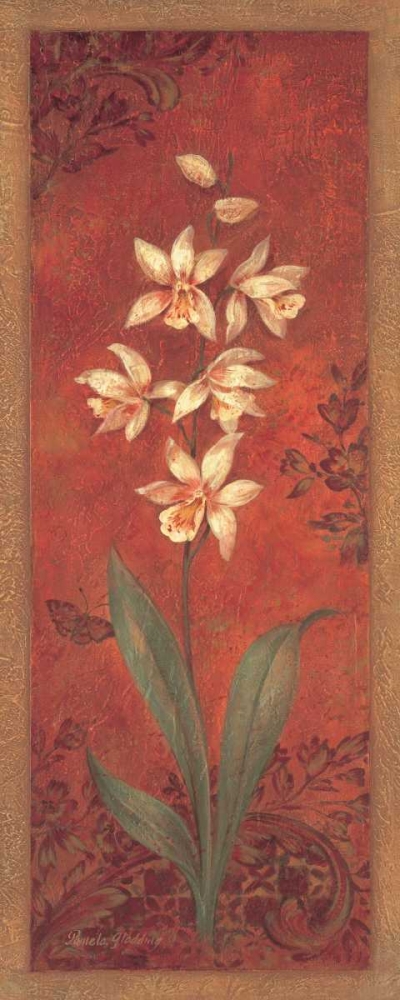 Wall Art Painting id:4686, Name: Cymbidium, Artist: Gladding, Pamela
