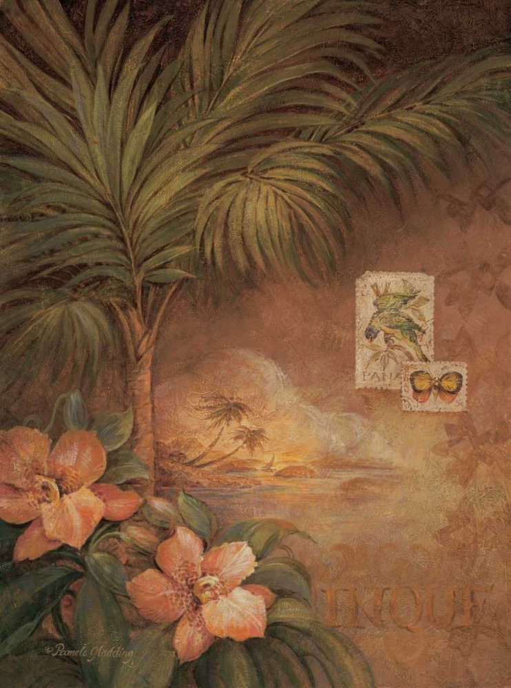 Wall Art Painting id:4713, Name: West Indies Sunset I, Artist: Gladding, Pamela