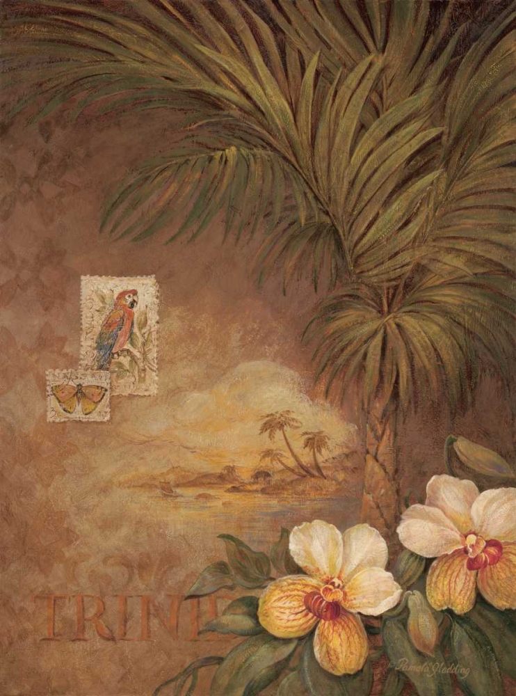 Wall Art Painting id:4714, Name: West Indies Sunset II, Artist: Gladding, Pamela
