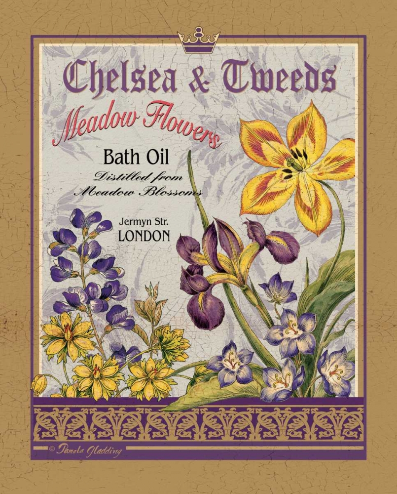 Wall art: Meadow Flowers, by Gladding, Pamela