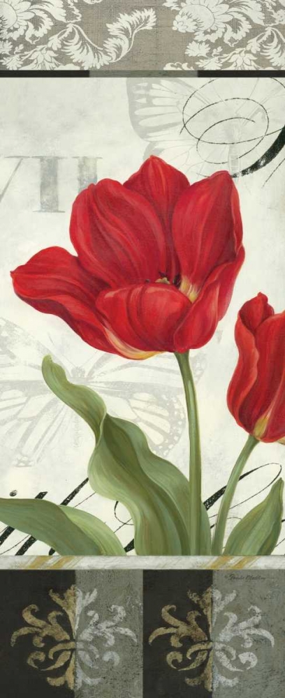 Wall art: Etude en Rouge Panel II, by Gladding, Pamela