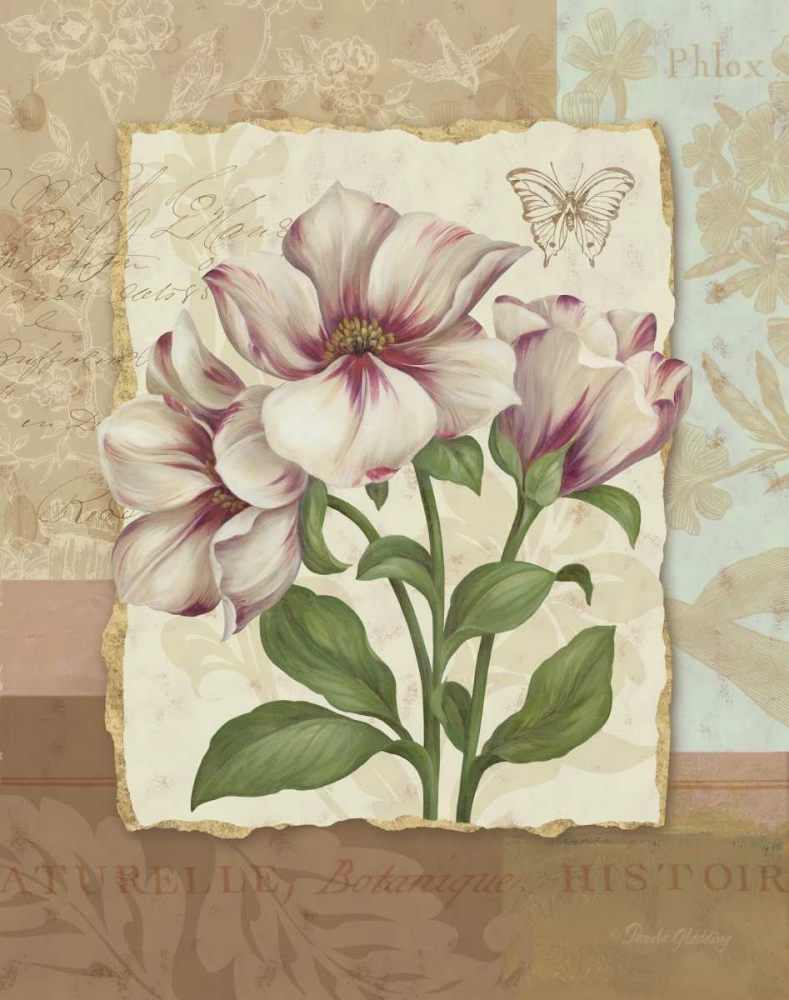 Wall Art Painting id:4900, Name: Flower Trio II, Artist: Gladding, Pamela