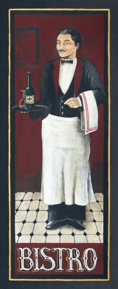 Wall Art Painting id:4991, Name: Bistro, Artist: Gorham, Gregory