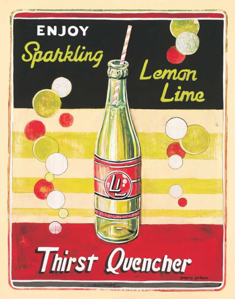 Wall Art Painting id:5023, Name: Lemon Lime, Artist: Gorham, Gregory