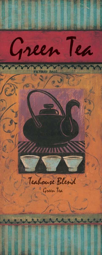 Wall Art Painting id:5085, Name: Green Tea, Artist: Gorham, Gregory