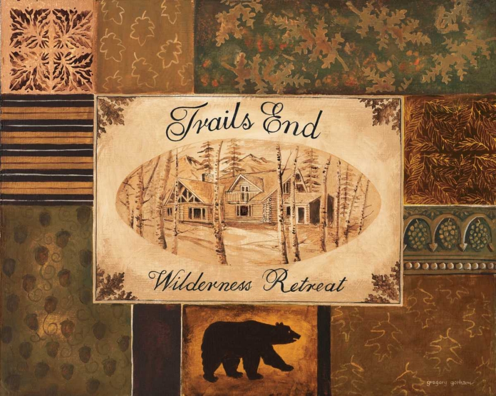 Wall art: Trails End, by Gorham, Gregory