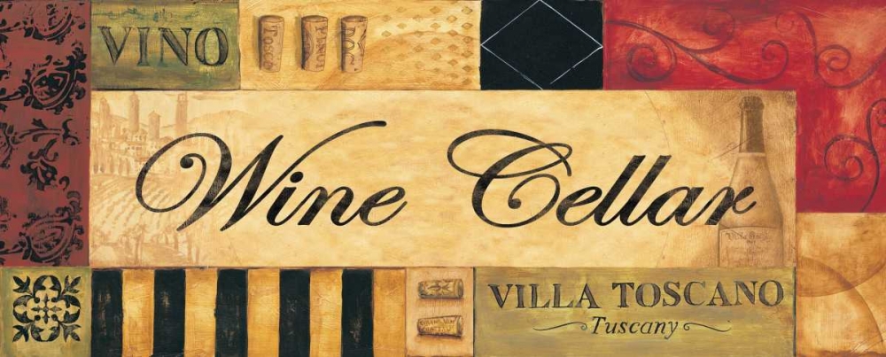Wall art: Wine Cellar, by Gorham, Gregory