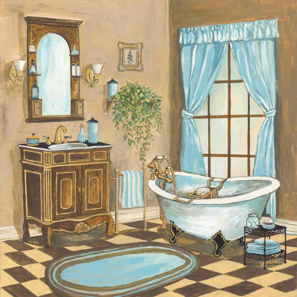 Wall art: Bain de Cru I, by Gorham, Gregory