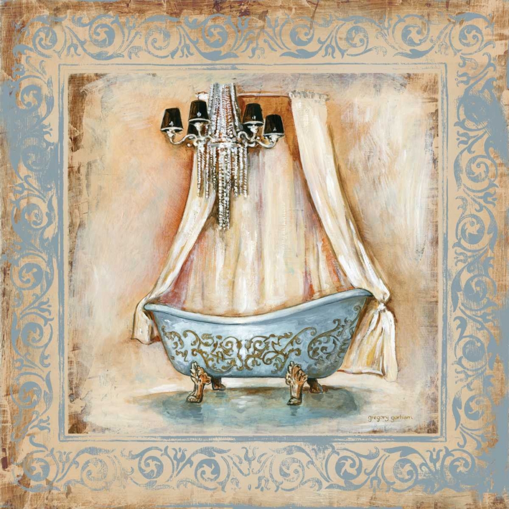 Wall art: Elegant Bath I, by Gorham, Gregory