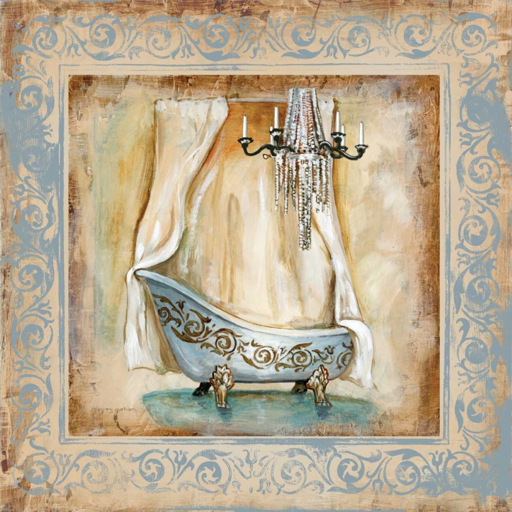 Wall art: Elegant Bath II, by Gorham, Gregory