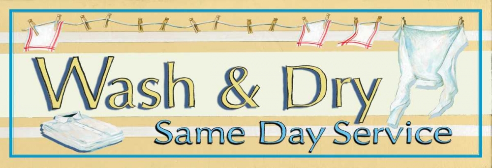 Wall art: Wash and Dry, by Gorham, Gregory