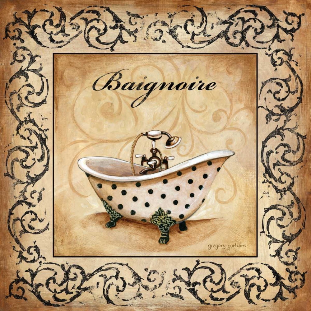 Wall art: Classic Baignoire, by Gorham, Gregory