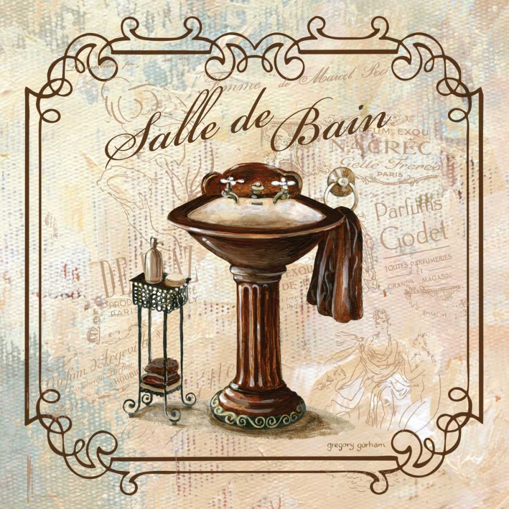 Wall Art Painting id:13943, Name: Femme Sink, Artist: Gorham, Gregory