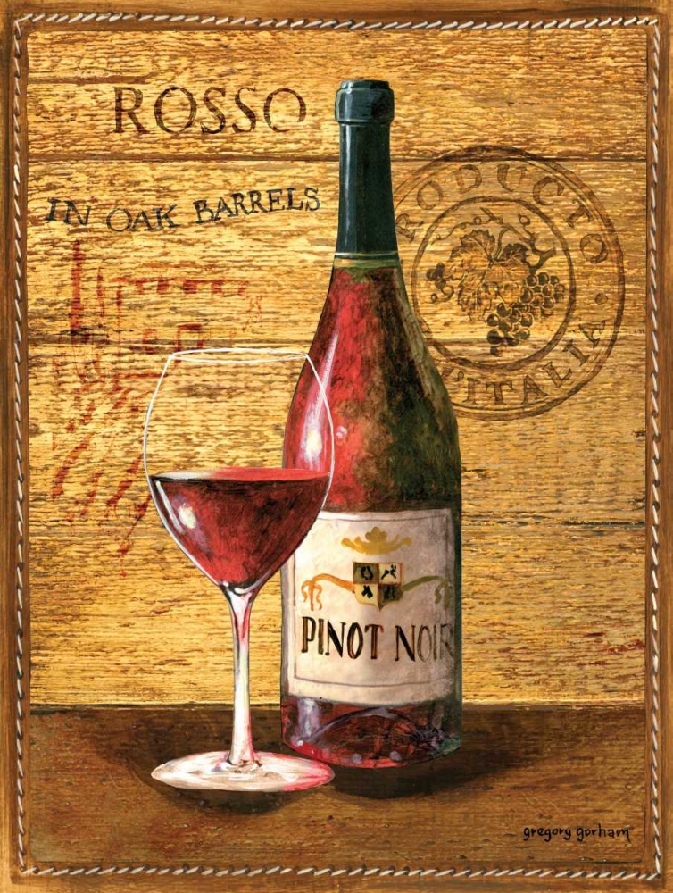 Wall Art Painting id:19683, Name: Aged in Oak I, Artist: Gorham, Gregory