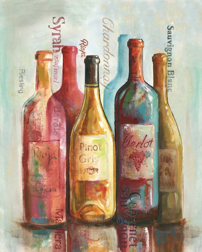 Wall Art Painting id:29071, Name: Wine Cellar Motif I, Artist: Gorham, Gregory