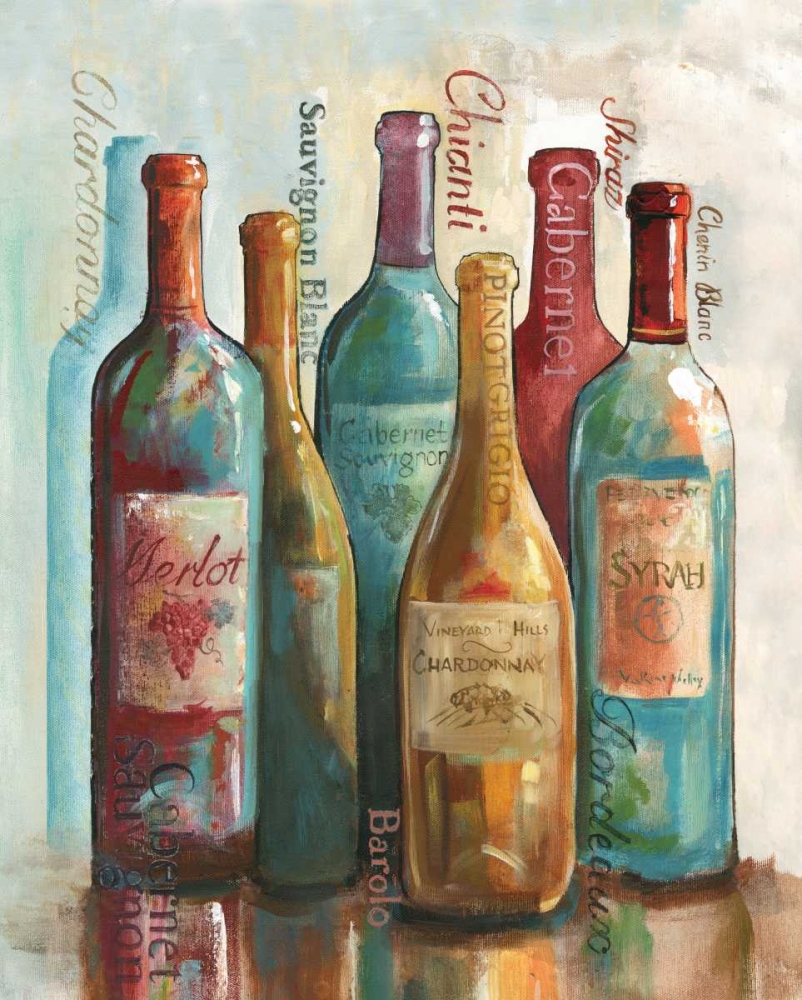 Wall Art Painting id:29072, Name: Wine Cellar Motif II, Artist: Gorham, Gregory