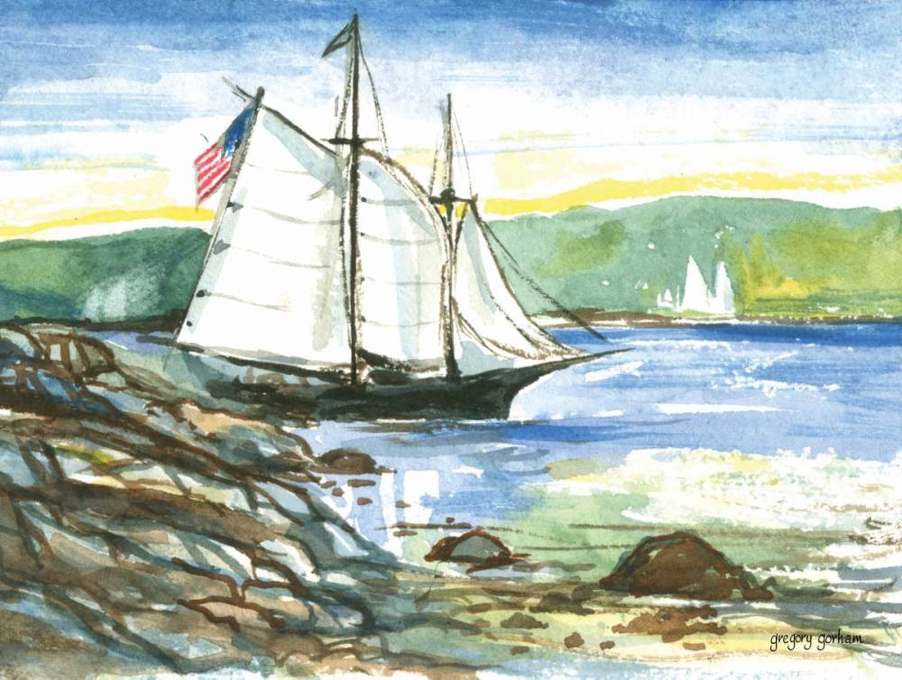 Art Print: Edge of the Sea