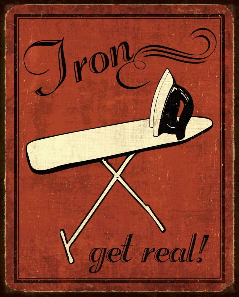 Wall art: Iron, by Harbick, N