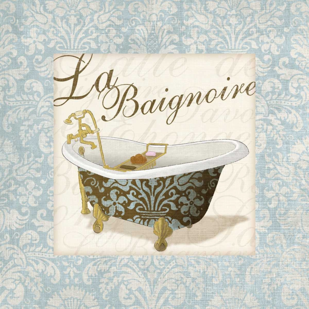 Wall art: Bathtub, by Harbick, N