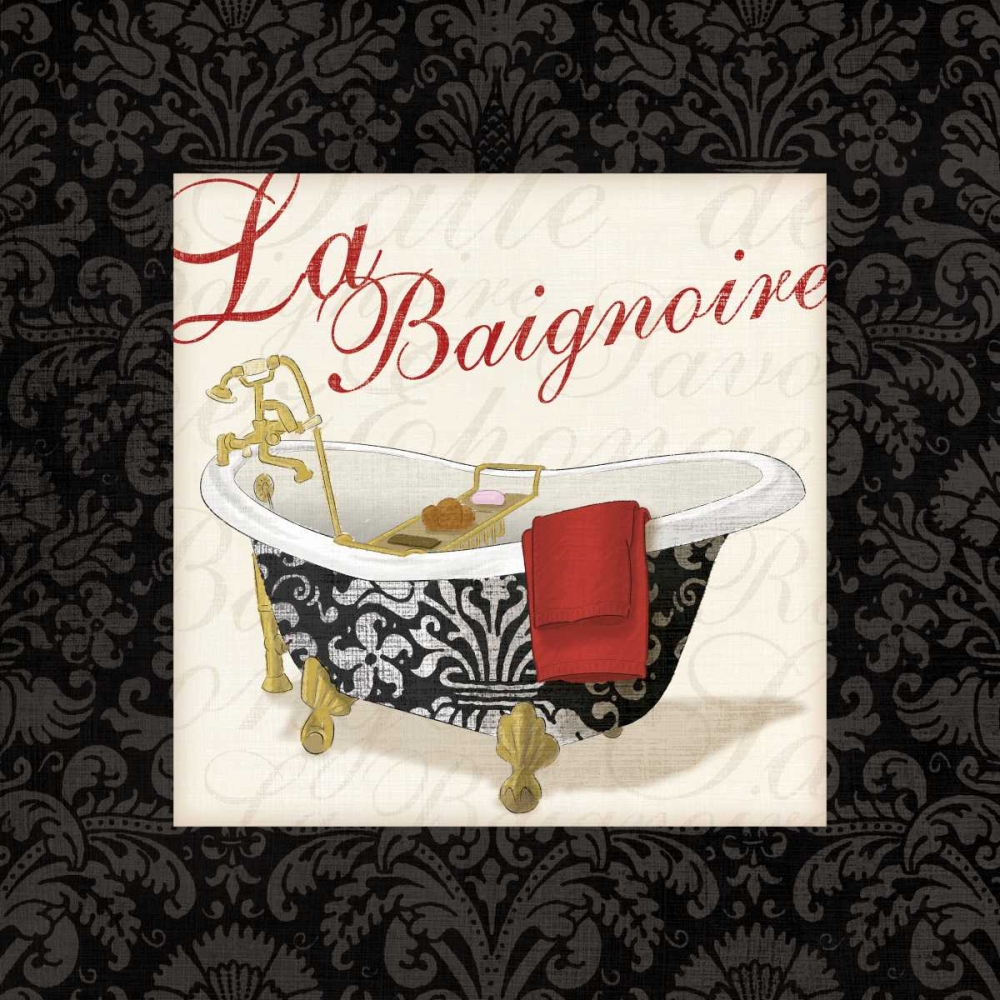 Wall Art Painting id:63617, Name: Classic Bathtub, Artist: Harbick, N