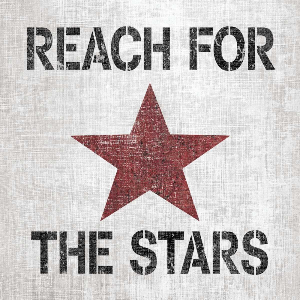 Art Print: Reach for Stars Sq