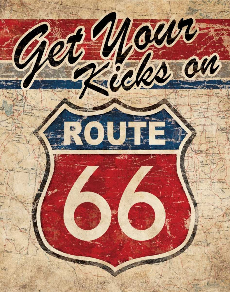 Art Print: Route 66 II