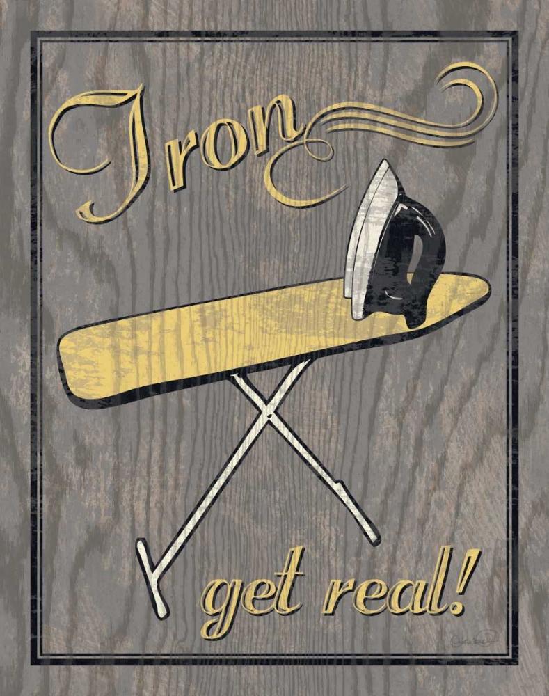 Art Print: Iron - Gray