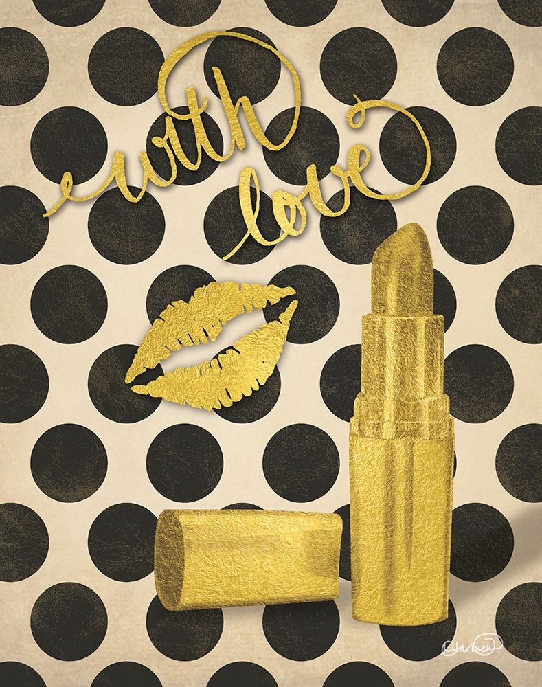 Wall Art Painting id:282466, Name: With Love Lipstick, Artist: Harbick, N