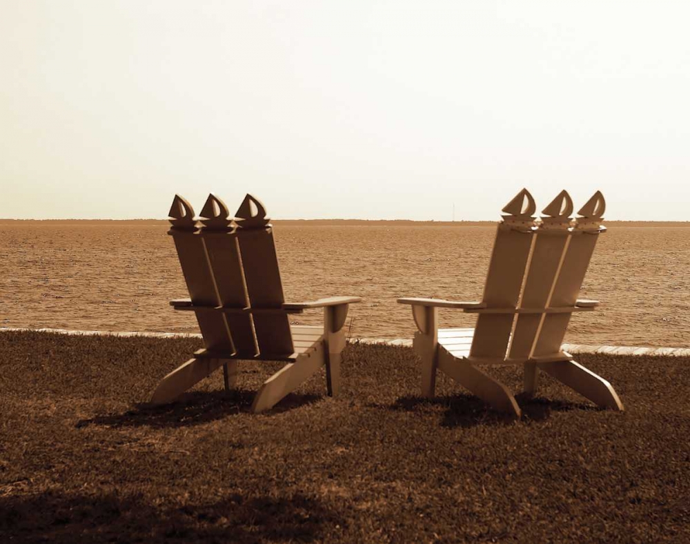 Wall Art Painting id:5346, Name: Adirondack Chairs I, Artist: Hausenflock, Alan