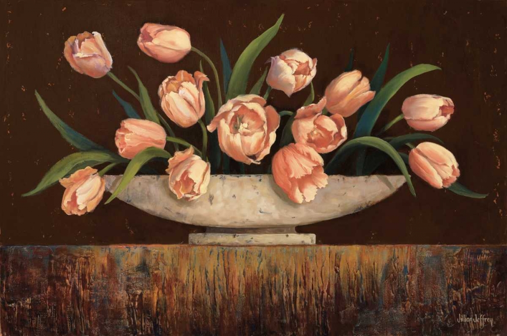 Wall Art Painting id:5416, Name: Elegant Tulips, Artist: Jeffrey, Jillian