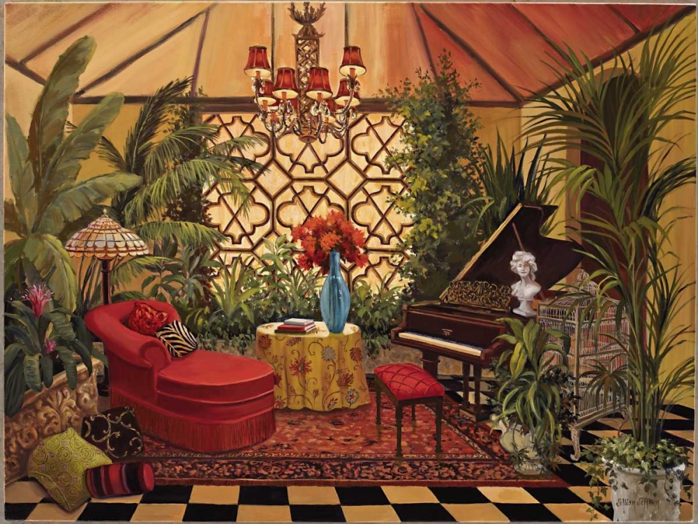 Wall Art Painting id:5422, Name: Conservatory I, Artist: Jeffrey, Jillian