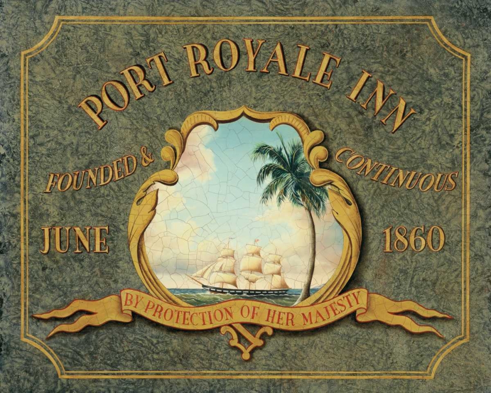 Wall art: Port Royale Inn, by Jones, Catherine