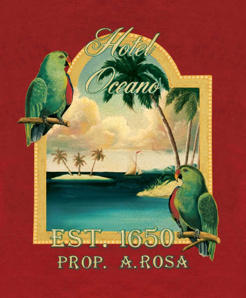 Wall art: Hotel Oceano, by Jones, Catherine