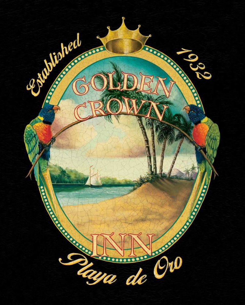 Wall art: Golden Crown Inn, by Jones, Catherine