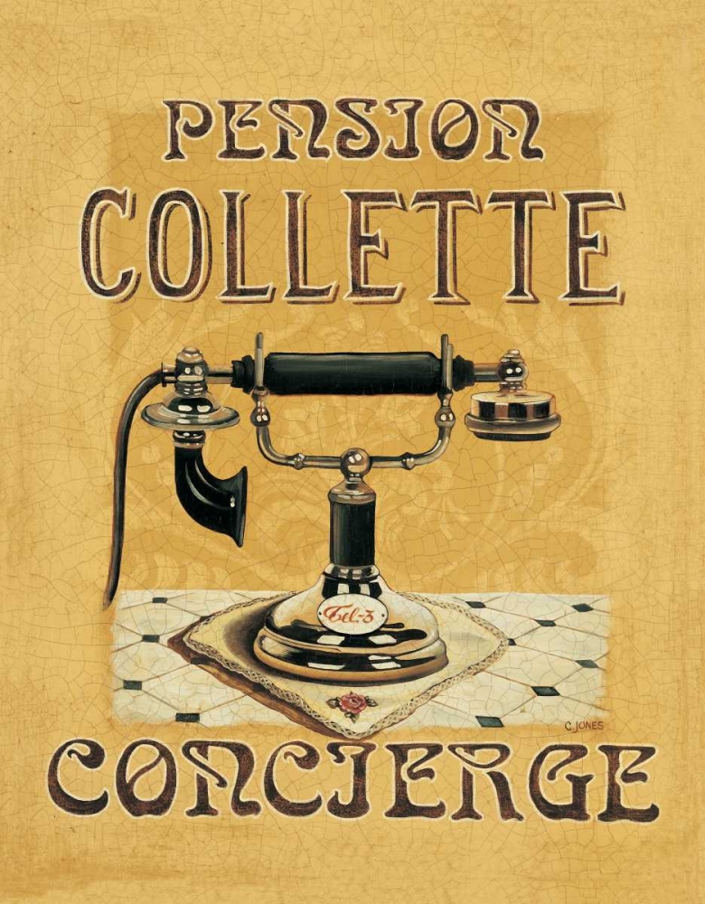 Wall art: Hold All Calls III, by Jones, Catherine