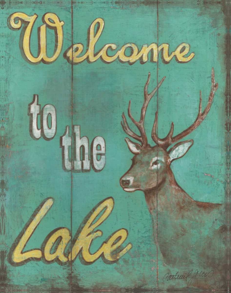 Art Print: Lake Welcome
