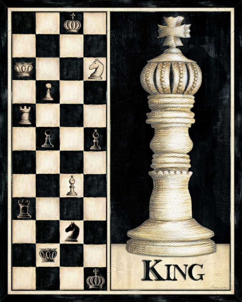 Wall art: Classic King, by Laliberte, Andrea