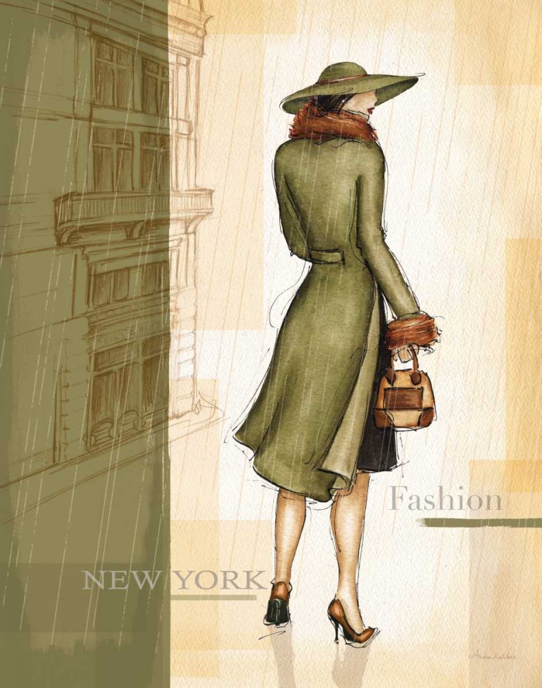 Wall Art Painting id:5854, Name: Rain New York, Artist: Laliberte, Andrea