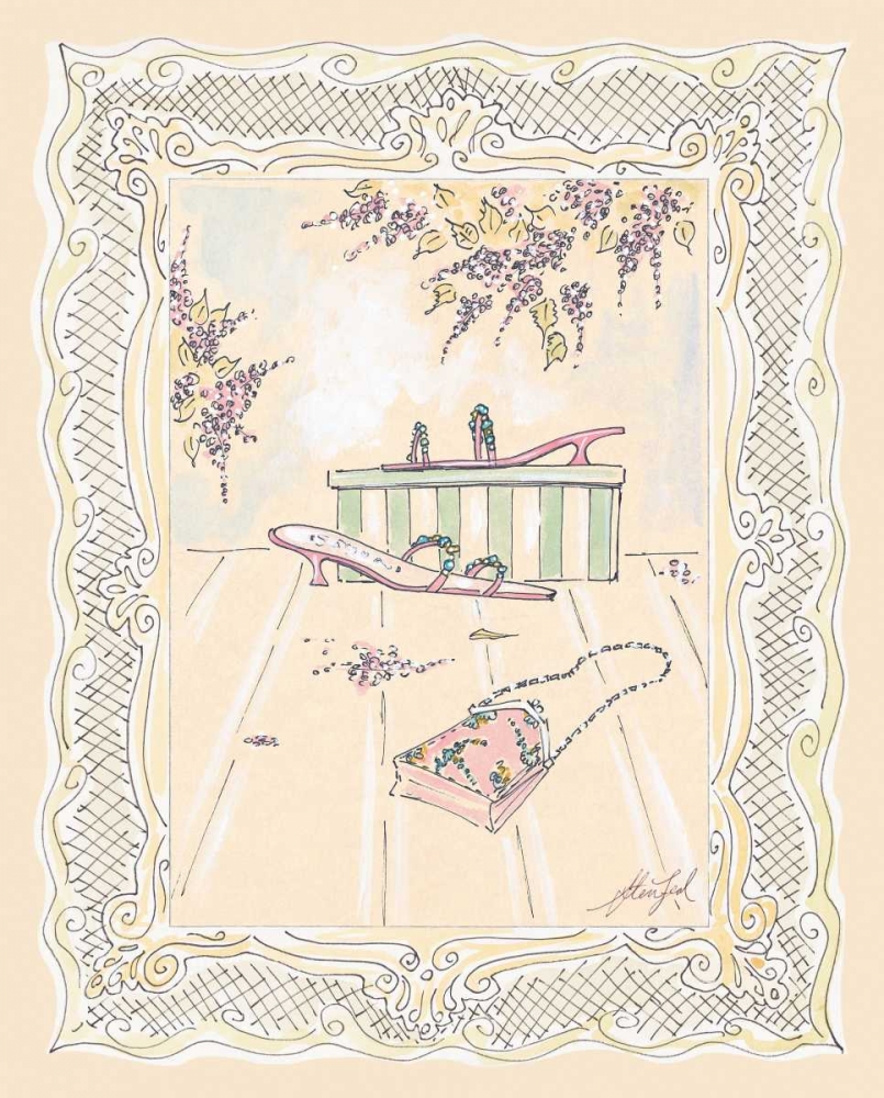 Wall Art Painting id:5881, Name: On the Town III, Artist: Leal, Steve