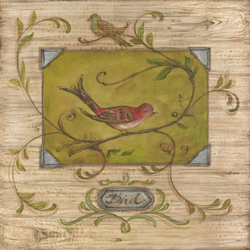 Wall Art Painting id:19737, Name: Bird Watcher III, Artist: McRostie, Kate