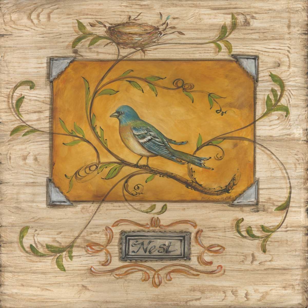 Wall Art Painting id:19738, Name: Bird Watcher IV, Artist: McRostie, Kate