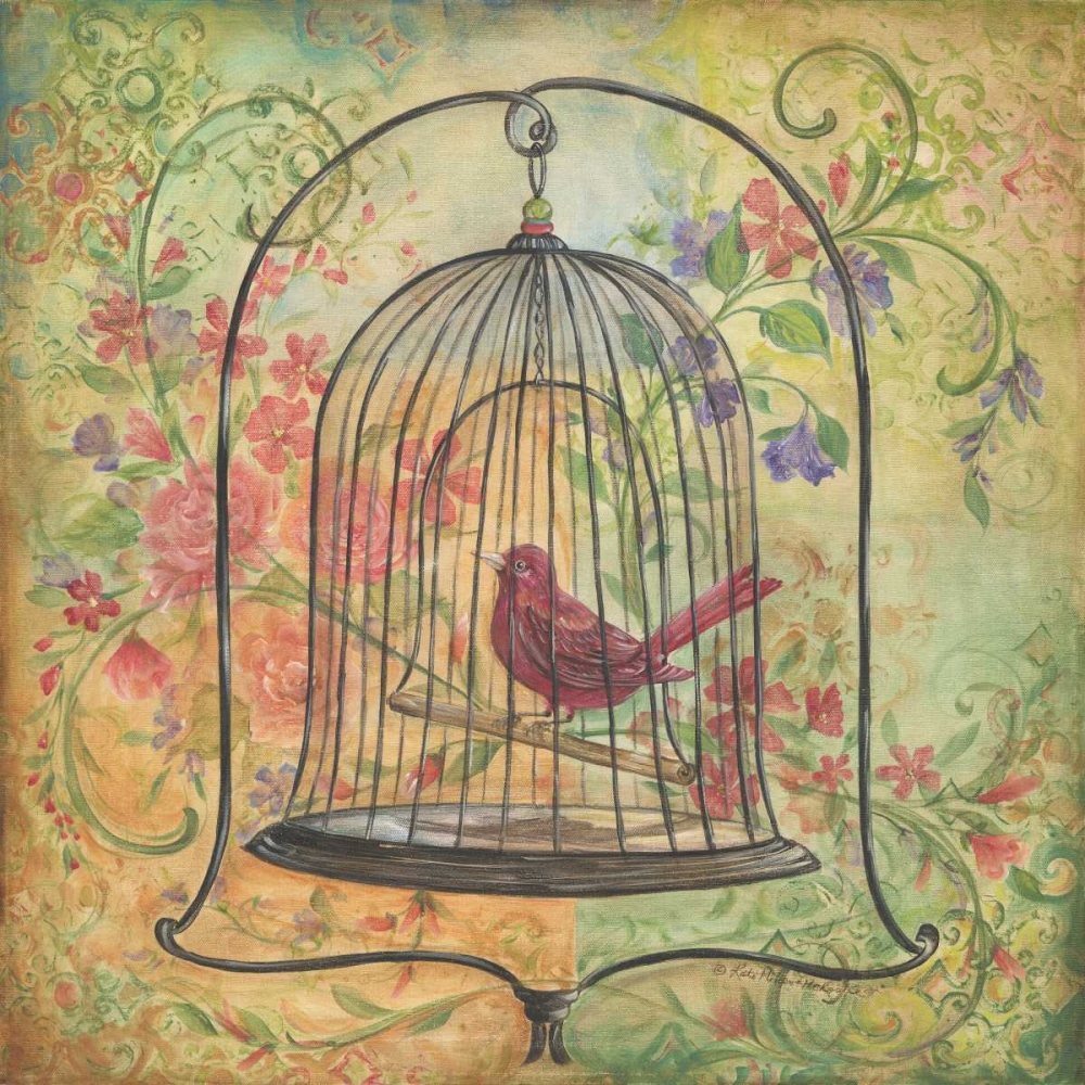 Wall Art Painting id:19758, Name: La Boheme Bird II, Artist: McRostie, Kate