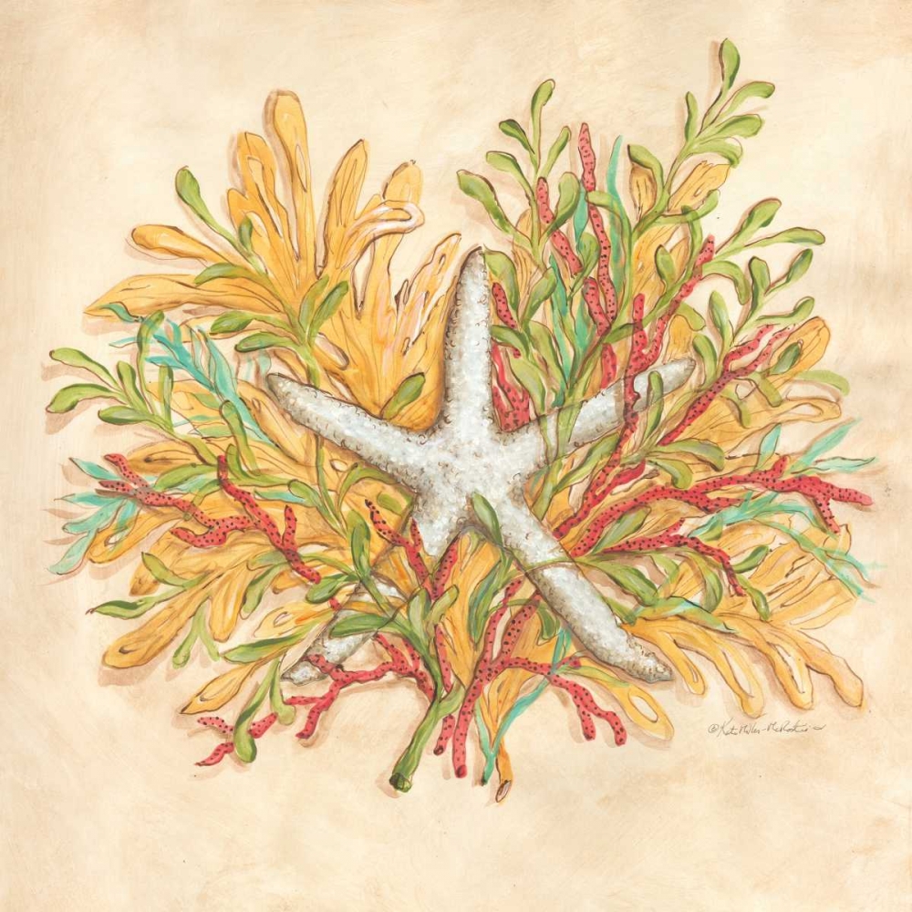 Wall Art Painting id:144878, Name: Coral Reef I, Artist: McRostie, Kate