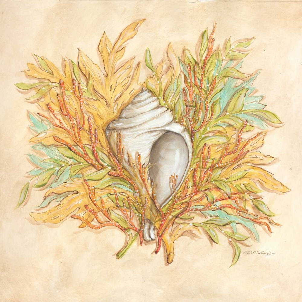 Wall Art Painting id:144880, Name: Coral Reef III, Artist: McRostie, Kate