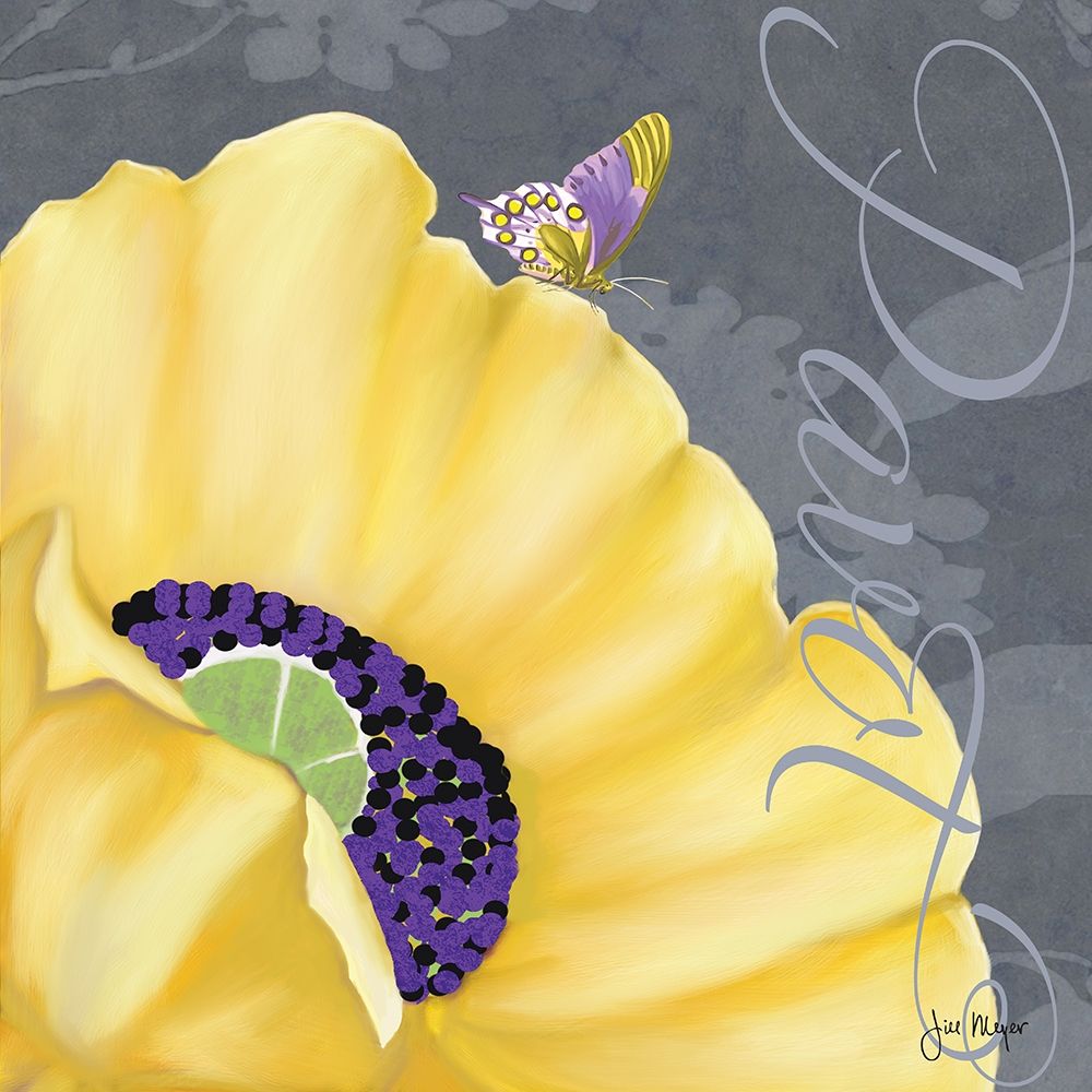 Wall Art Painting id:219677, Name: Pavot I, Artist: Meyer, Jill