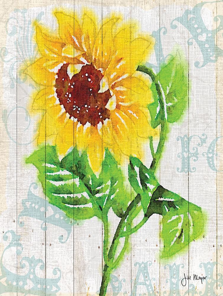 Wall Art Painting id:219680, Name: On The Fence II, Artist: Meyer, Jill