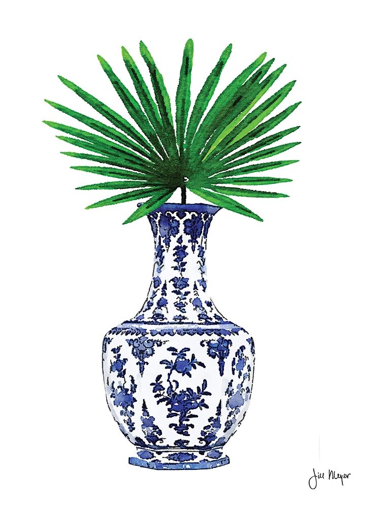 Wall Art Painting id:219686, Name: In Your Vase IV, Artist: Meyer, Jill