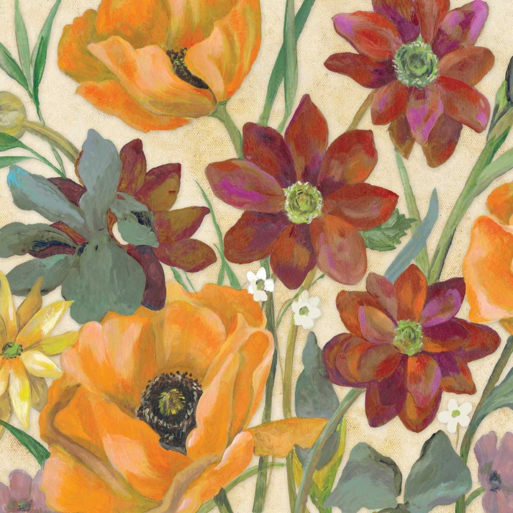 Wall Art Painting id:63681, Name: Garden Assortment I, Artist: Ferry, Margaret